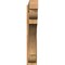 Ekena Millwork Olympic Block Rough Sawn Outlooker, Western Red Cedar, 8"W x 48"D x 48"H OUT08X48X48OLY05RWR - alternate 4